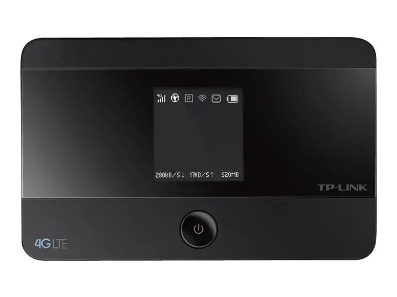 TP-Link 4G LTE mobilusis "Wi-Fi", Mobiliojo belaidžio tinklo įranga, Juoda, nešiojamasis, 802.11b, 802.11g, "Wi-Fi 4" (802.11n), 150 Mbit/s, 2G, 3G, 4G, Edge, GPRS, GSM, HSPA, HSPA+, LTE, UMTS