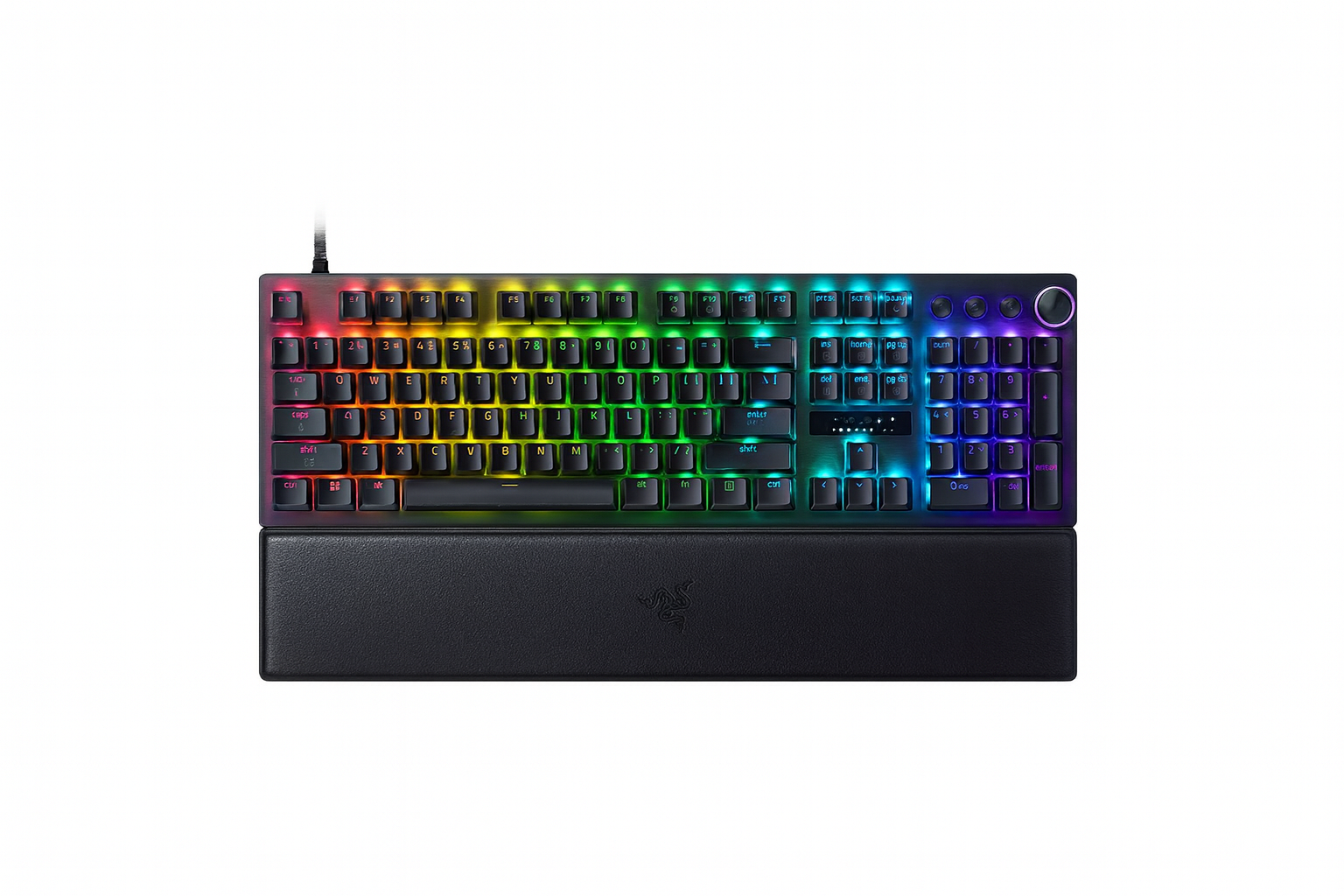 Razer Huntsman V3 Pro 8KHz | Gaming keyboard | Wired | US | Razer Analog Optical Switch Gen-2 | Black