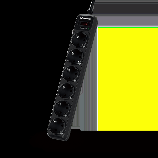 CyberPower B0620SC0-DE, 350 J, 6 AC outlet(s), Type F, 200 - 250 V, 50 - 60 Hz, 10 A