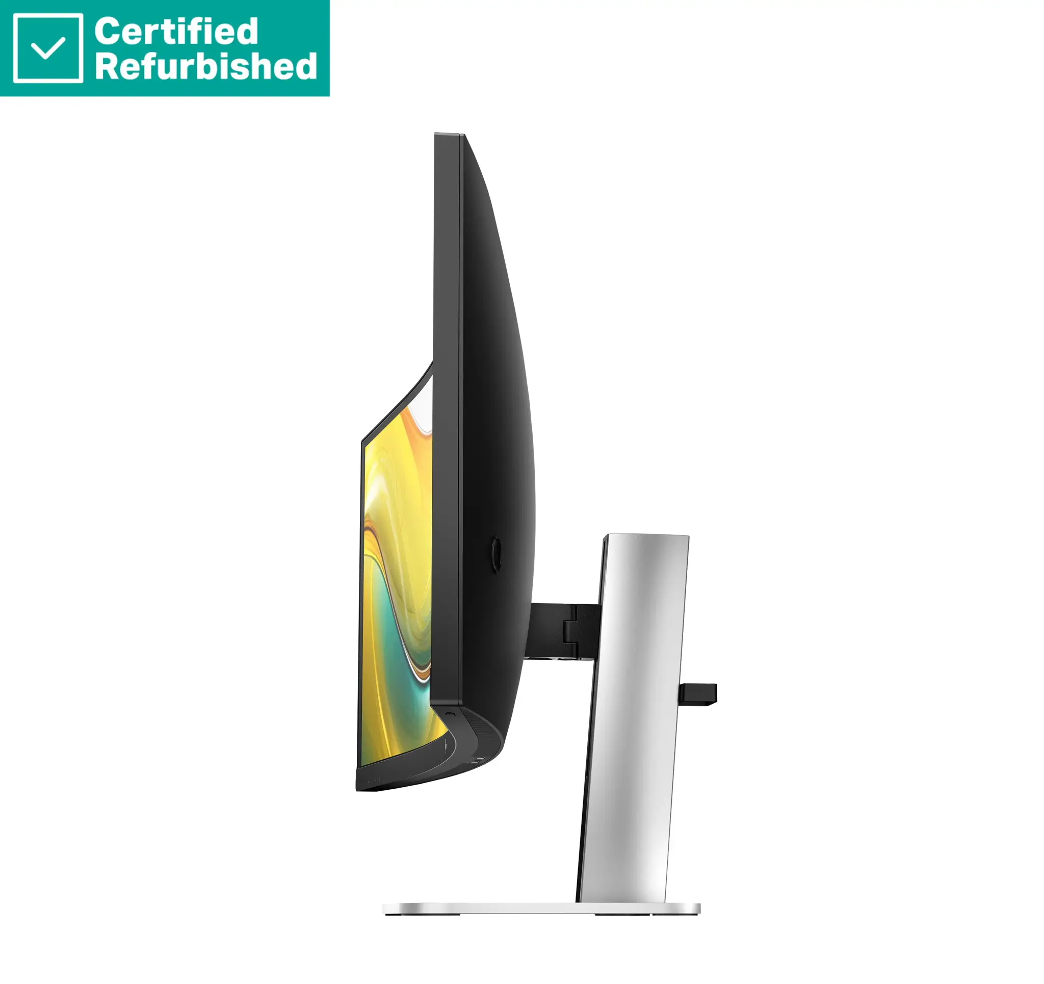 RENEW GOLD HP 534pm Series 5 Pro Curved Conferencing Monitor - 34" 3440x1440 WQHD 400-nit 100Hz AG, Curved, VA, USB-C(100W)/USB-C(15W)/HDMI/DisplayPort, 3x USB-A, speakers, 5MP webcam, RJ-45 LAN, height adjustable/tilt/swivel, 1 years