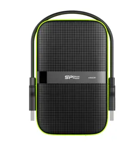 SILICONPOW SP040TBPHDA60S3K Išorinis kietasis diskas Silicon Power Armor A60 2.5 4TB USB 3.0, IPX4,…