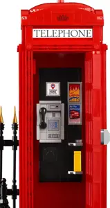 LEGO IDEAS 21347 Red London Telephone Box