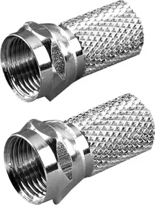 Vivanco cable connector F 6.5mm 2pcs