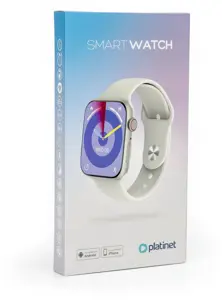 Platinet smartwatch PSMART29W, white (45996)