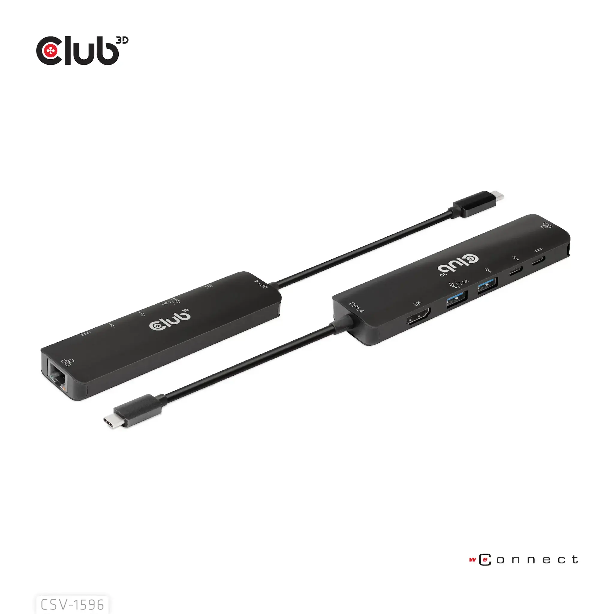 CLUB3D USB Gen1 Type-C, 6-in-1 Hub with HDMI 8K30Hz, 2xUSB Type-A, RJ45 and 2xUSB Type-C, Data and PD charging 100 watt, USB 3.2 Gen 1 (3.1 Gen 1) Type-C, HDMI, RJ-45, USB 3.2 Gen 1 (3.1 Gen 1) Type-A, USB 3.2 Gen 1 (3.1 Gen 1) Type-C, 5000 Mbit/s, 120 Hz, 7680 x 4320 pixels, Black