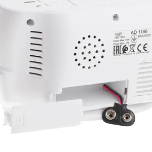 Alarm clock ADLER AD 1186 white