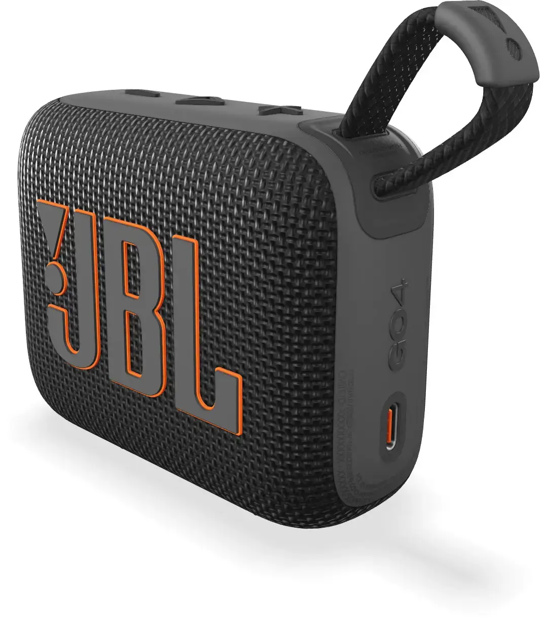 JBL Go 4 Nešiojama garso kolonėlė, Bluetooth, Juoda