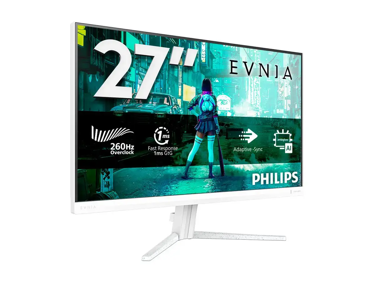 Philips 27M2N3201PL/00 computer monitor 68.6 cm (27") 1920 x 1080 pixels Full HD LCD White