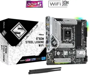 ASROCK B760M STEEL LEGEND WIFI Socket 1700 DDR5 mATX