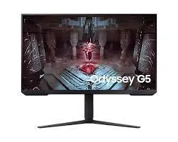 LCD monitorius SAMSUNG Odyssey G5 G51C 27" žaidimų skydelis VA 2560x1440 16:9 165Hz 1 ms Pasukamas …