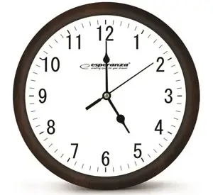 SIENINIS LAIKRODIS LOS ANDŽELAS BALTAS