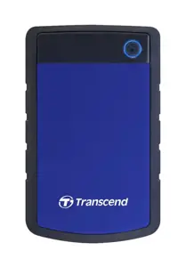 TRANSCEND 2TB StoreJet 6,4 cm 2,5 colio H3B nešiojamasis kietasis diskas USB 3.0 blau