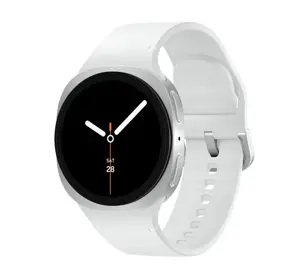 Samsung Galaxy Watch 8 3.3 cm (1.3") AMOLED 40 mm Digital 438 x 438 pixels Touchscreen Silver Wi-Fi…