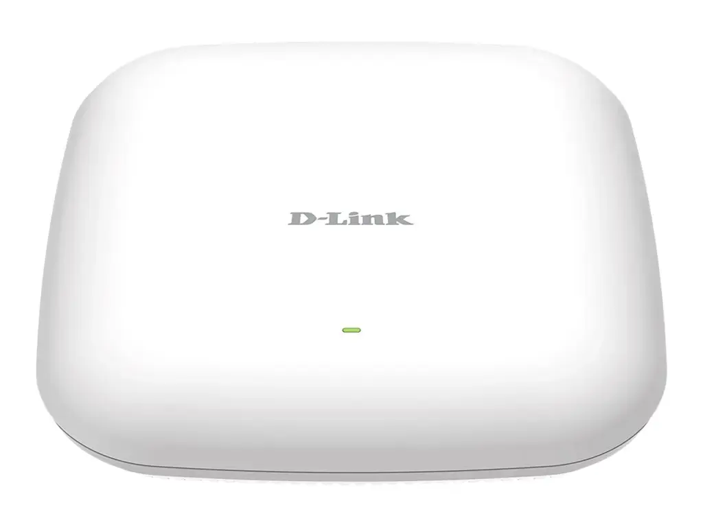 D-Link DAP-X2810 AX1800 Wi-Fi 6 dviejų dažnių PoE prieigos taškas, 1800 Mbit/s, 575 Mbit/s, 1200 Mbit/s, 10,100,1000 Mbit/s, 2,4/5 GHz, IEEE 802.11a, IEEE 802.11ac, IEEE 802.11ax, IEEE 802.11b, IEEE 802.11g, IEEE 802.11n, IEEE 802.11g, IEEE 802.11n, IEEE...