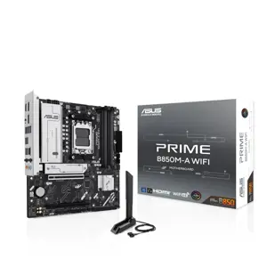 Mainboard ASUS AMD B850 SAM5 Micro-ATX Memory DDR5 Memory slots 4 1xPCI-Express 4.0 16x 1xPCI-Expre…