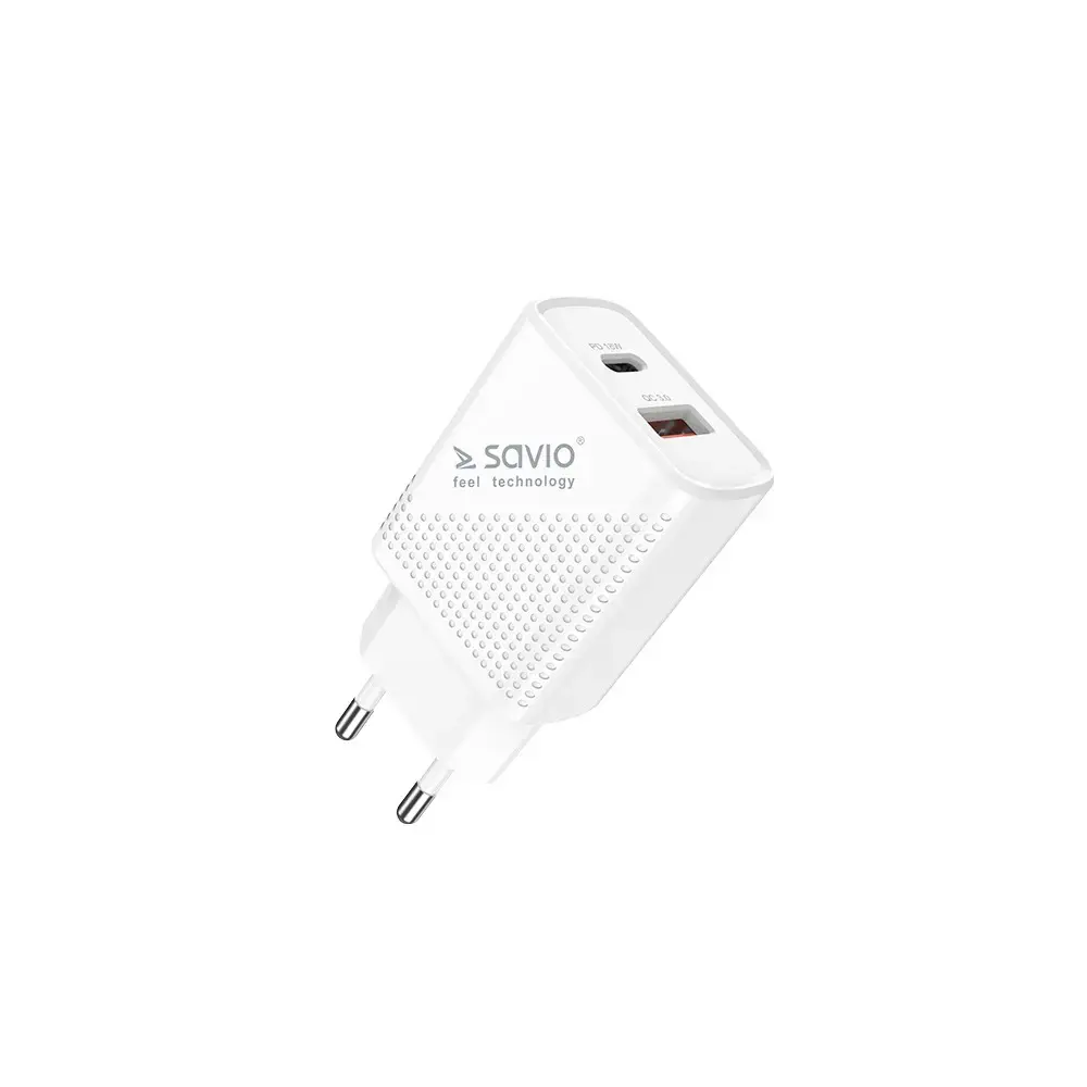 Lādētājs Savio USB Quick Charge 18W