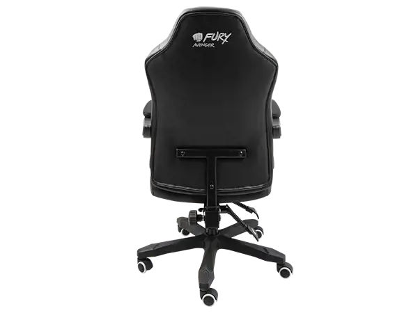 NATEC Fury žaidimų kėdė Avenger M+ juoda-balta