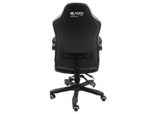 NATEC Fury žaidimų kėdė Avenger M+ juoda-balta