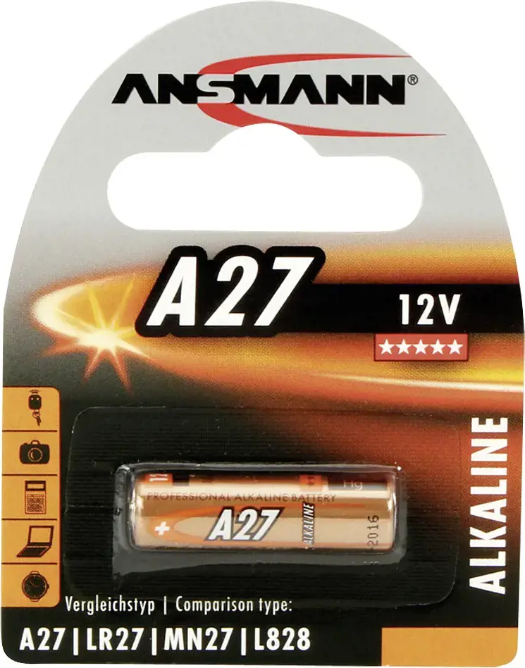 "Ansmann" šarminė baterija A27 12V
