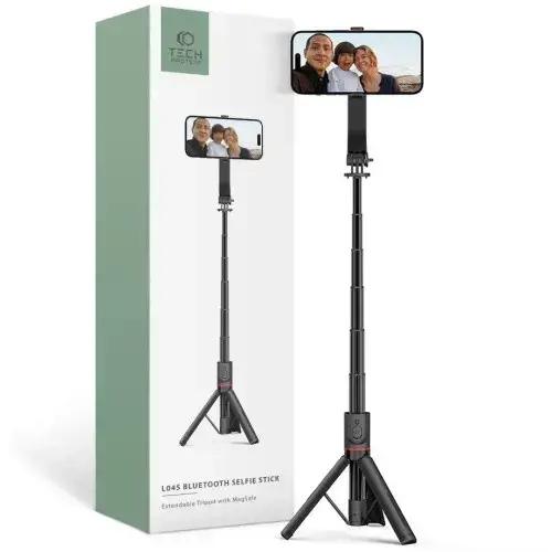 "Tech-Protect Selfie Stick" trikojis "MagSafe L04S", juodas