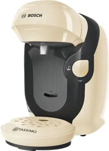 Bosch Tassimo Style TAS1107, Capsule coffee machine, 0.7 L, Coffee capsule, 1400 W, Cream