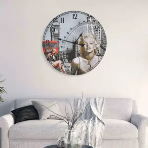 Vintage sieninis laikrodis 60 cm