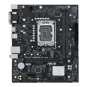 ASUS PRIME H610M-R D4, "Intel", LGA 1700, "Intel® Celeron®", "Intel® Core™ i3", "Intel® Core™ i5", …