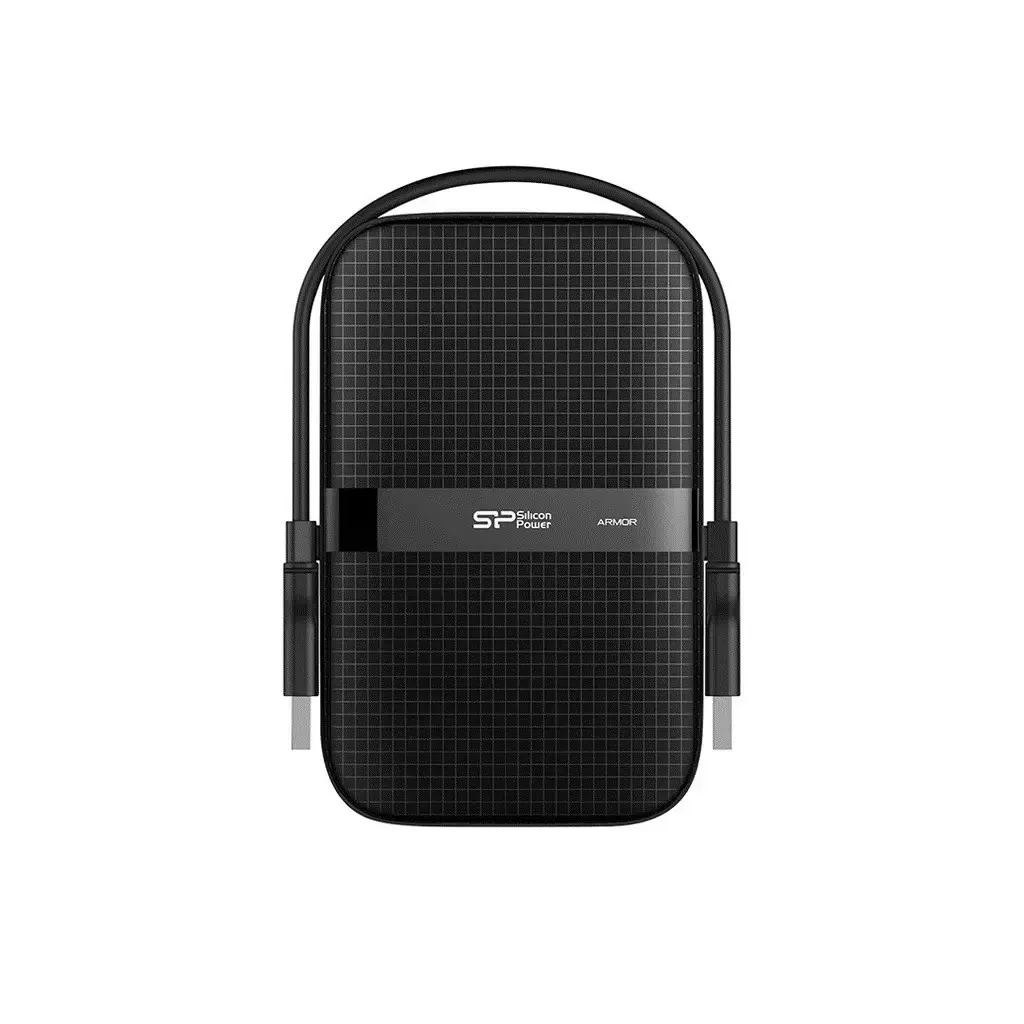 Silicon Power Armor A60, 5 TB, 2.5", 3.2 Gen 1 (3.1 Gen 1), Black