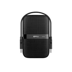 Silicon Power Armor A60, 5 TB, 2.5", 3.2 Gen 1 (3.1 Gen 1), Black