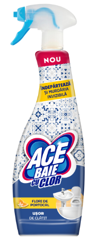 Purškiamas valiklis voniai hypo ACE, 650ml