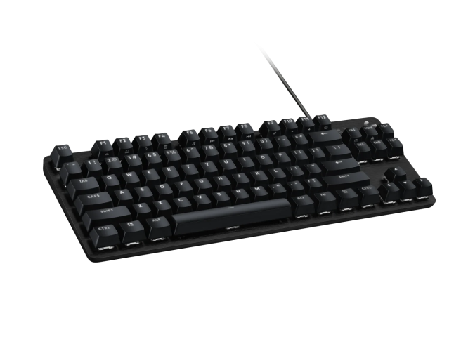 LOGITECH G413 TKL SE laidinė mechaninė žaidimų klaviatūra - BLACK - US INT'L - USB - TACTILE