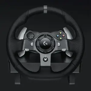 LOGITECH G920 "Driving Force" lenktynių ratas