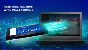 SSD diskas ADATA Ultimate SU630 3D NAND SSD 480 GB, 2.5", Serial ATA