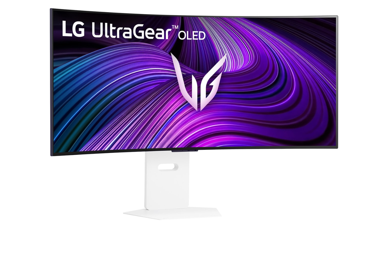 Monitor LG 39GX90SA-W 39" Gaming/Curved/21 : 9 Swivel Height adjustable Tilt Matte Panel OLED 3440x1440 21:9 240Hz 0.03 ms Speakers Colour White 39GX90SA-W