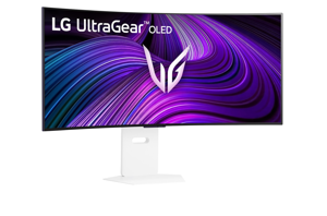 Monitor LG 39GX90SA-W 39" Gaming/Curved/21 : 9 Swivel Height adjustable Tilt Matte Panel OLED 3440x1440 21:9 240Hz 0.03 ms Speakers Colour White 39GX90SA-W