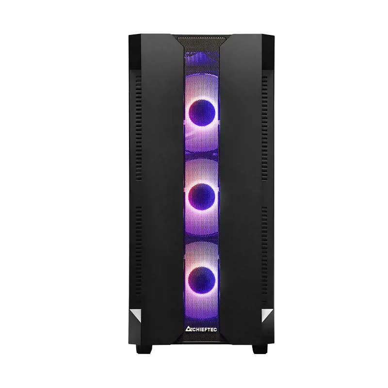 CHIEFTEC Hunter žaidimų šasi ATX Black