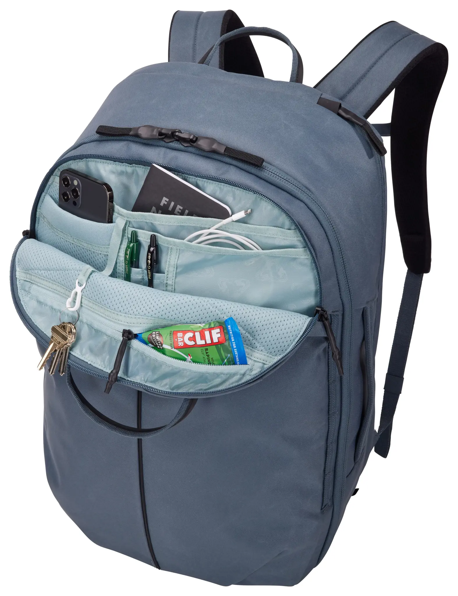 Thule Aion TATB140 Dark Slate, Urban, Boy, 39.6 cm (15.6"), Notebook compartment, Waterproof, Recycled polyester