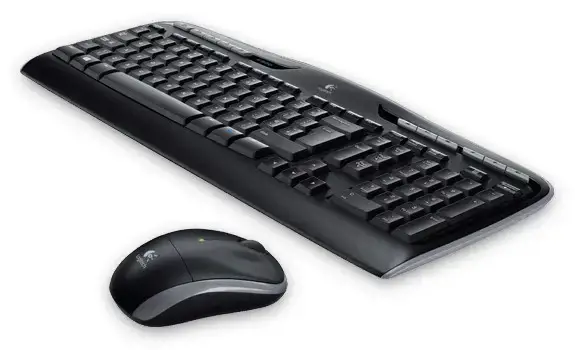 "LOGITECH WIRELESS COMBO MK330", VIDINIS