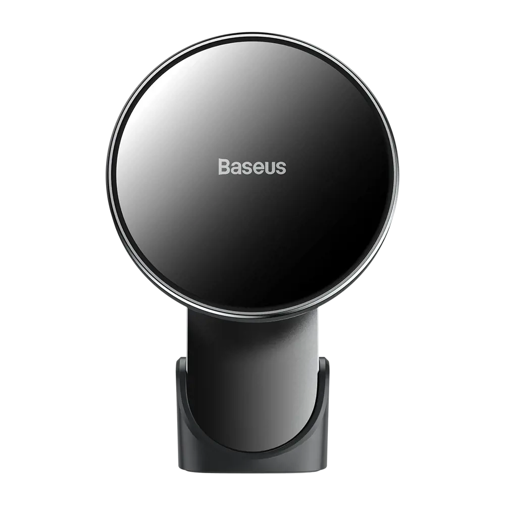 Baseus Big Energy car mount with wireless charger 15W for Iphone 12 (Black)