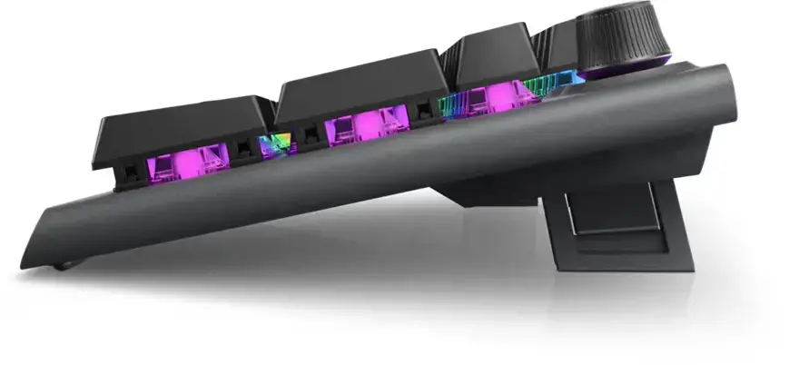 "Alienware AW920K", pilno dydžio (100%), RF belaidis, mechaninis, RGB LED, pilkas