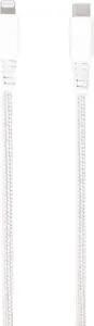 "Vivanco" laidas "Lightning" - USB-C "LongLife Data" 1,5 m, baltas (61691)