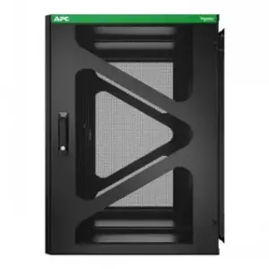 APC NETSHELTER 18U WALLMOUNT RACK ENCLOSURE CABINET SIDE MOUNT UPS DEPTH