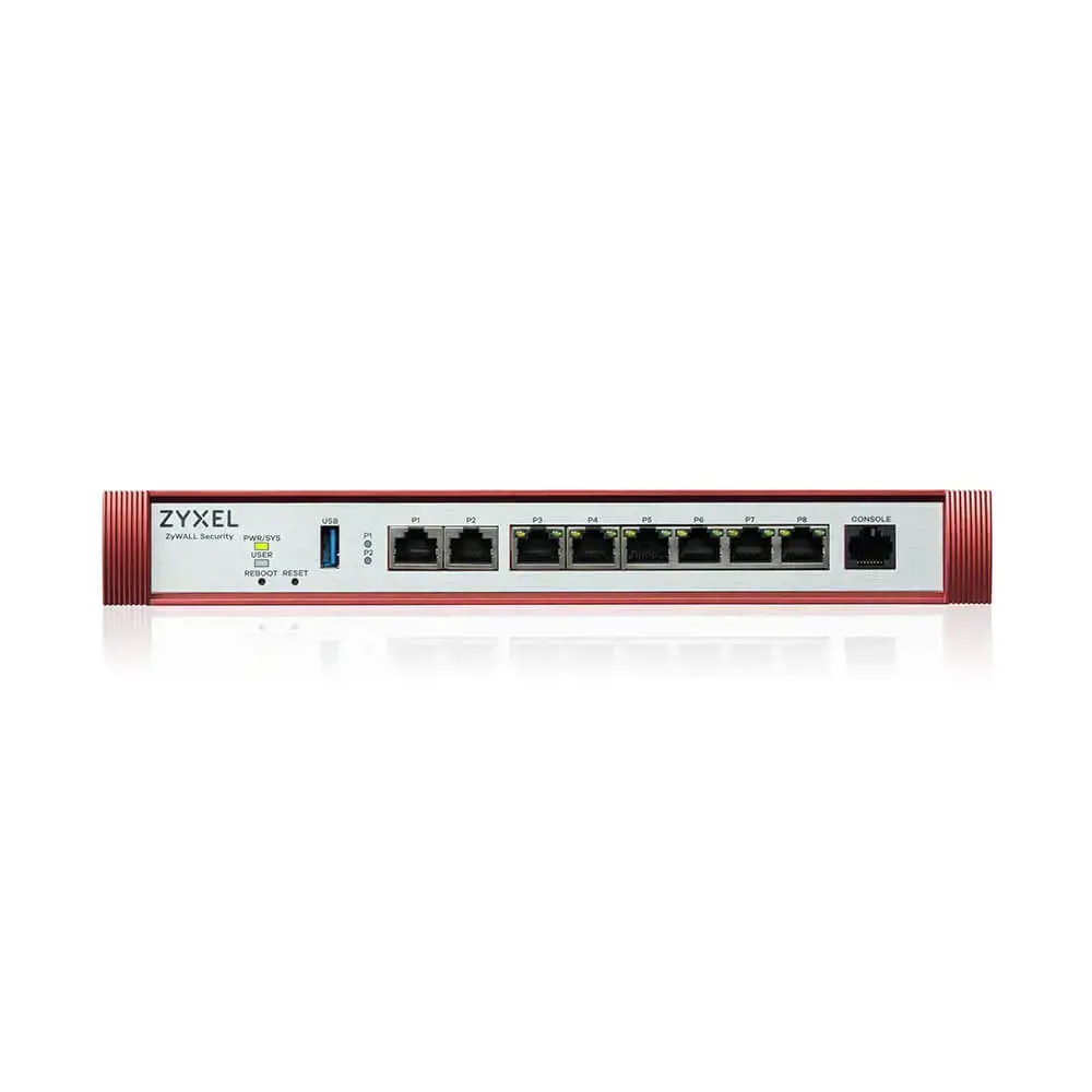 Zyxel USG FLEX 200H, 5000 Mbit/s, 1200 Mbit/s, 2000 Mbit/s, 58,75 BTU/h, IKEv2, IPSec, SSL, laidinis