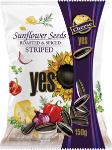 Saulėgrąžos Y.E.S, sūrio skonio, 150g
