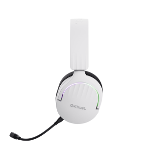 Trust GXT 491W FAYZO, Wired & Wireless, Gaming, 20 - 20000 Hz, 290 g, Headset, Black, White