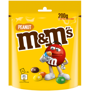 Dražė M&M's Peanut, 200 g