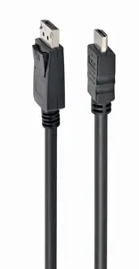 GEMBIRD CC-DP-HDMI-3M Gembird kabelis DISPLAYPORT (M) -> HDMI (M) 3 m