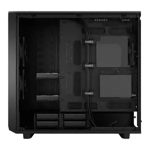 "Fractal Design Meshify 2 XL Light" grūdintas stiklas, kompiuteris, juodas, ATX, EATX, micro ATX, Mini-ITX, SSI CEB, plienas, grūdintas stiklas, žaidimų, 18,5 cm
