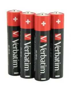 Verbatim AAA 4-Pack Wrap Single-use battery Alkaline, Single-use battery, AAA, Alkaline, 1.5 V, Pre…
