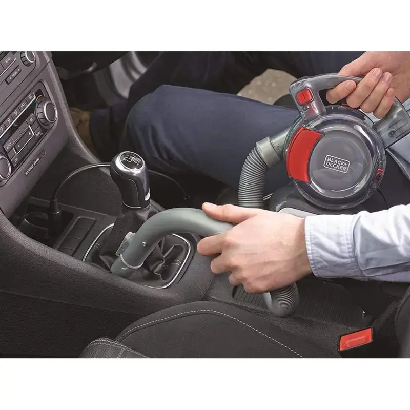 "Black &amp; Decker" PD1200AV rankinis dulkių siurblys be maišelio Pilka, oranžinė